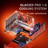 WTR MAX AMD Ryzen 7 Pro 8845HS NAS Mini PC DDR5 5600MHz Obsługuje 4×2.5/3.5"HDD 2×M.2 2280 NVMe Komputer Stacjonarny NAS DIY