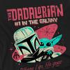Star Wars Mens #1 Dadalorian Where I Go Long-Sleeved T-Shirt