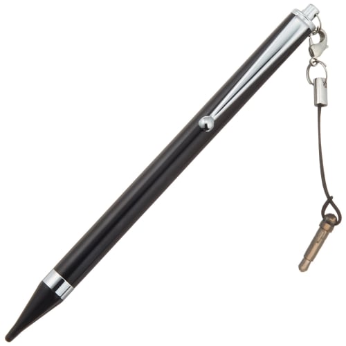 ELECOM Touch Pen Long Type Extra Fine Model Only for Compatible Models Black P-TPLFBK