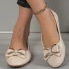 Newly Summer Pointed Toe Comfortable Casual Flat Shoes Elegant Shallow Mouth Lightweight Breathable Bow Women's Shoes NO:D-16