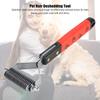 Pet Hair Comb Stainless Steel Pin Grooming Deshedding Tool for Dogs Cats Long Hair 18 Rakes