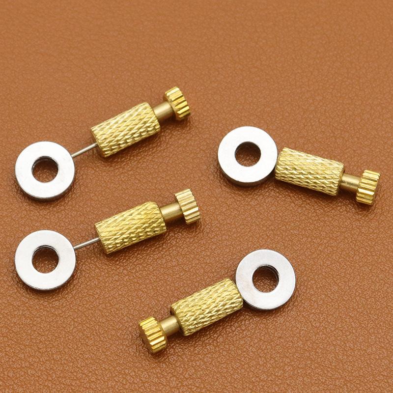 5 Pcs Suture Positioning Needle Diy Manual Leather Suture Clamping Fixed To Prevent Cutting Hole Dislocation Leather Tools