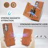 2-In-1 Two-fold Wallet Leather Phone Case for Samsung Galaxy Z Fold 7 ZFold 6 5 4 3 Wireless Charging Magnetic Card Holder Cover