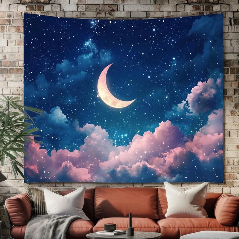 Dreamy Night Sky tapestry 75x100 чёрный