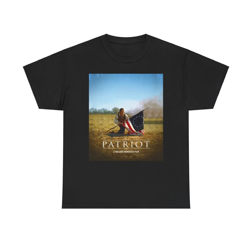 The Patriot Tshirt Vintage American Civil War Movie Poster Unisex Heavy Cotton Unisex T-Shirt L