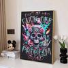 Skull Roses DIY Diamond Art Painting Kit with Shiny Resin Diamonds for Adults Relaxing Craft Wall Decor and Handmade Gift Idea Set Decor