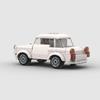 Trabant MOC Automobilis Vokietija Klasikinė Transporto Priemonė Techninis Modelis Statybinis Blokelis Lenktyninis Plytos Žaislas Kalėdos Padėkos Diena Dovana Miestas