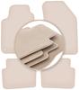 PREMIUM Beige Floor Mats For: Renault Laguna II Station Wagon, Liftback 2001-2007
