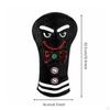 Golf Club Cover with Cartoon Face Whimsical Headcover Embroidered for