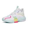 New Anta Craze 1 Mid Top Performance Basketball Shoes Men's White 112221618-4