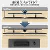 WORLDLIFT Dual Monitor Compatible with inch VESA Slide Dual Display 9kg Load Capacity per Grommet Clamp VESA Arm, 24-38 Monitors, Adjustable, Type,