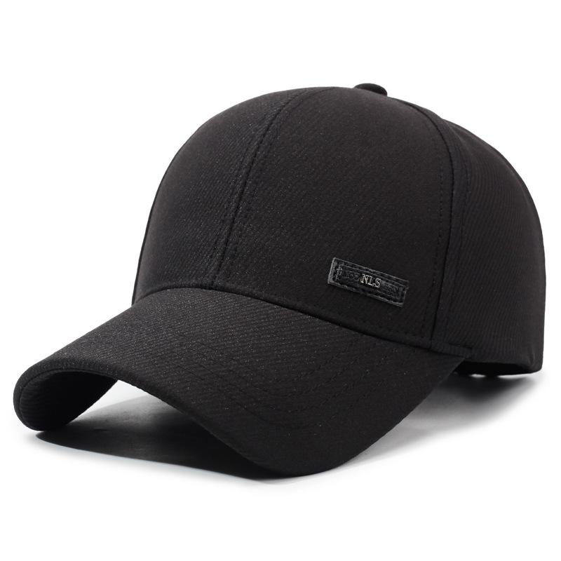 Hat Middle-Aged Men'S Spring And Autumn Baseball Cap Trendy Outdoor Casual Versatile Middle-Aged And Elderly Hard Top Cap