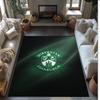 Tappeto Morbido per Pavimento Antiscivolo Hibernian FC Calcio Calcio Modello Tappeto per Interni Tappetino Decorazione Sportiva per Camera da Letto