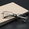 Unisex Crystal Metal Glass Reading Glasses - Style 808