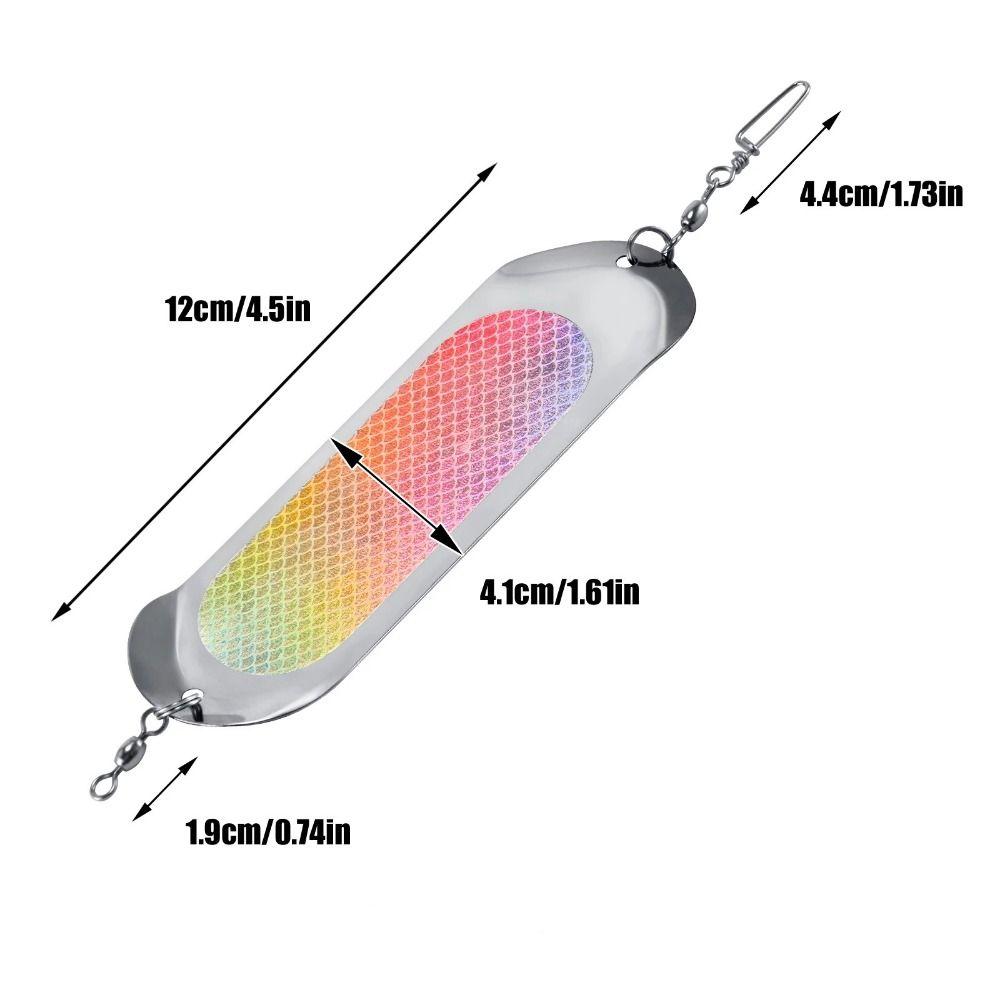 Glow Fishing Trolling Flasher Durable Fishing Lures Flasher Diving Flash Board  Walleye