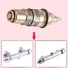 1PCS Brass Thermostatic Cartridge Temperature Control Valve Shower Bar Mixing Bathroom Accessories For Home Renovation