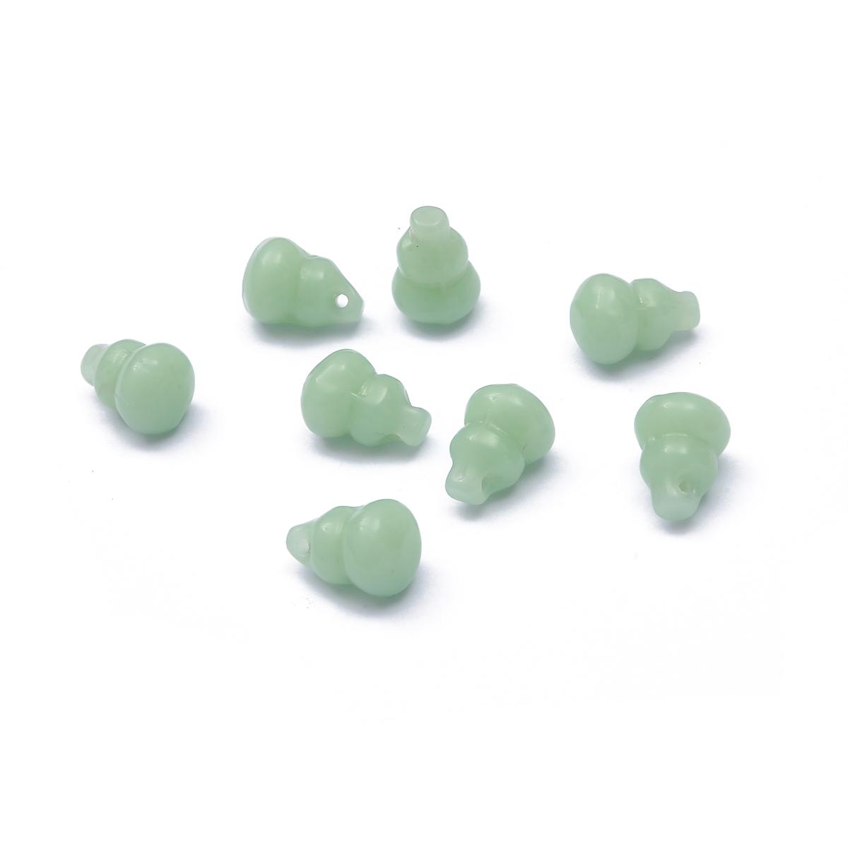 

10 шт./упак., маленькая подвеска в виде тыквы из хрустального стекла, DIY ожерелье, браслет, материалы для изготовления аксессуаров, аксессуары 16x12mm 10pcs/bag