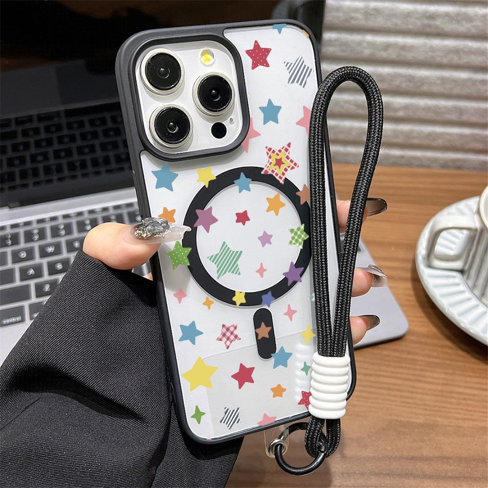 Magnetic Phone Case for iPhone  11 12 17 14 15 Pro Max 15 14 16 Pro13 14 15 16 Shockproof Case Mag-Safe Magnetic Ring Back Cover