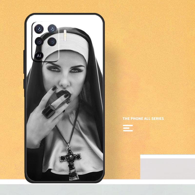 

Sister Nun Case For Oppo A5 A6 Pro A16 A76 A96 A17 A57 A40 A60 A80 A98 A58 A78 A18 A38 A54 A74 A94 A15 OPPO A54 5G