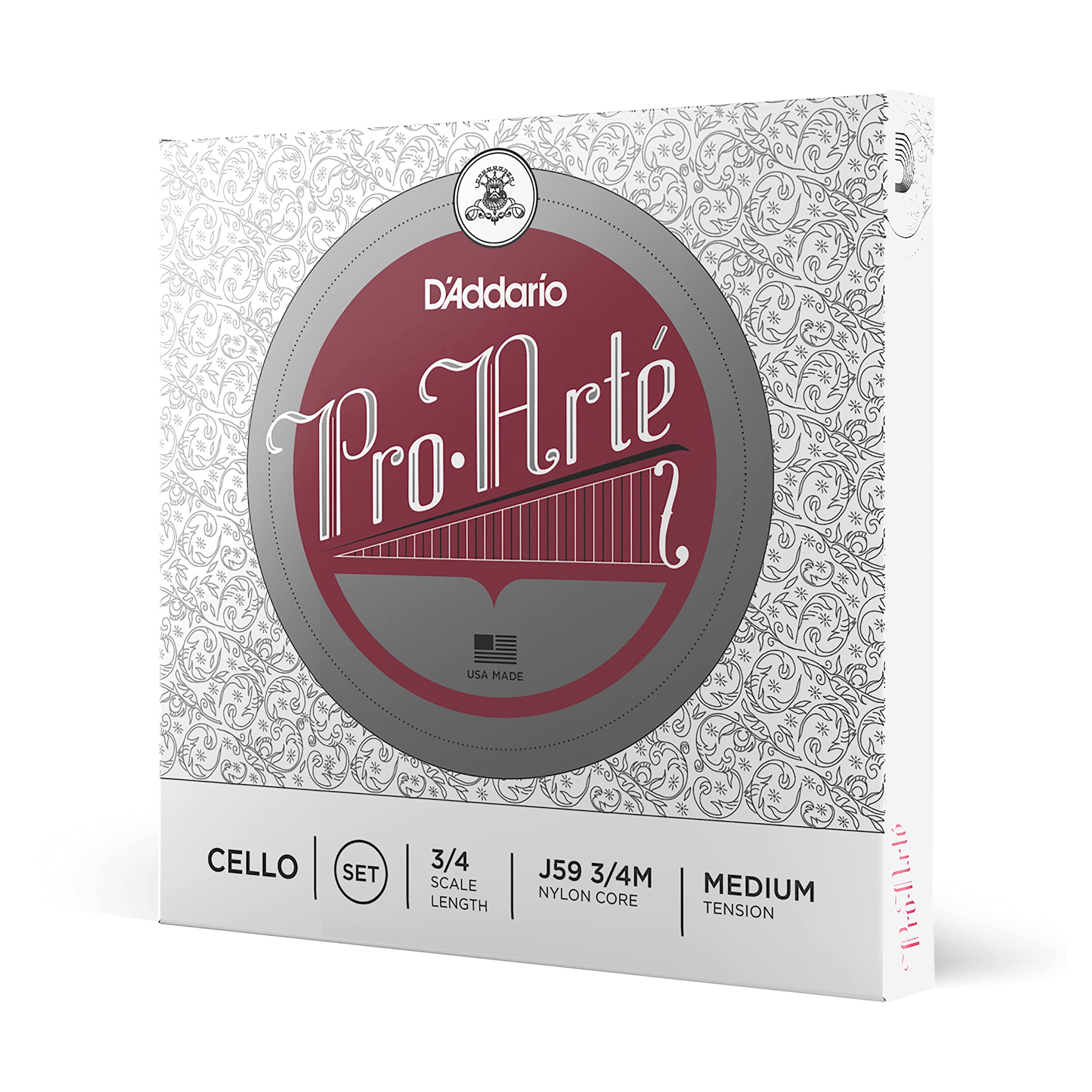 

Комплект струн для виолончели Pro Arte J59 среднего натяжения D Addario 3/4M []