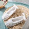 Maokou has fairy, new flat-soled bow shoes, new antique lace-up shoes, embroidered shoes, Hanfu shoes, cloth shoes.