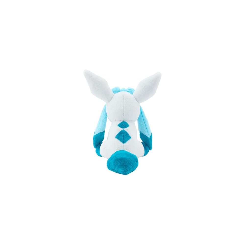 Pokemon Center Original Fluffy Plush Toy Glaceon 30cm