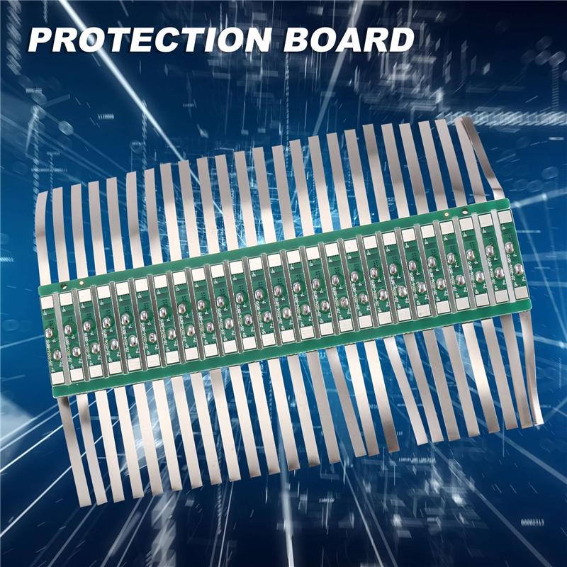 ABUO-100Pcs 3A BMS Protection Board For 1S 3.7V 18650 Li- Lithium Battery