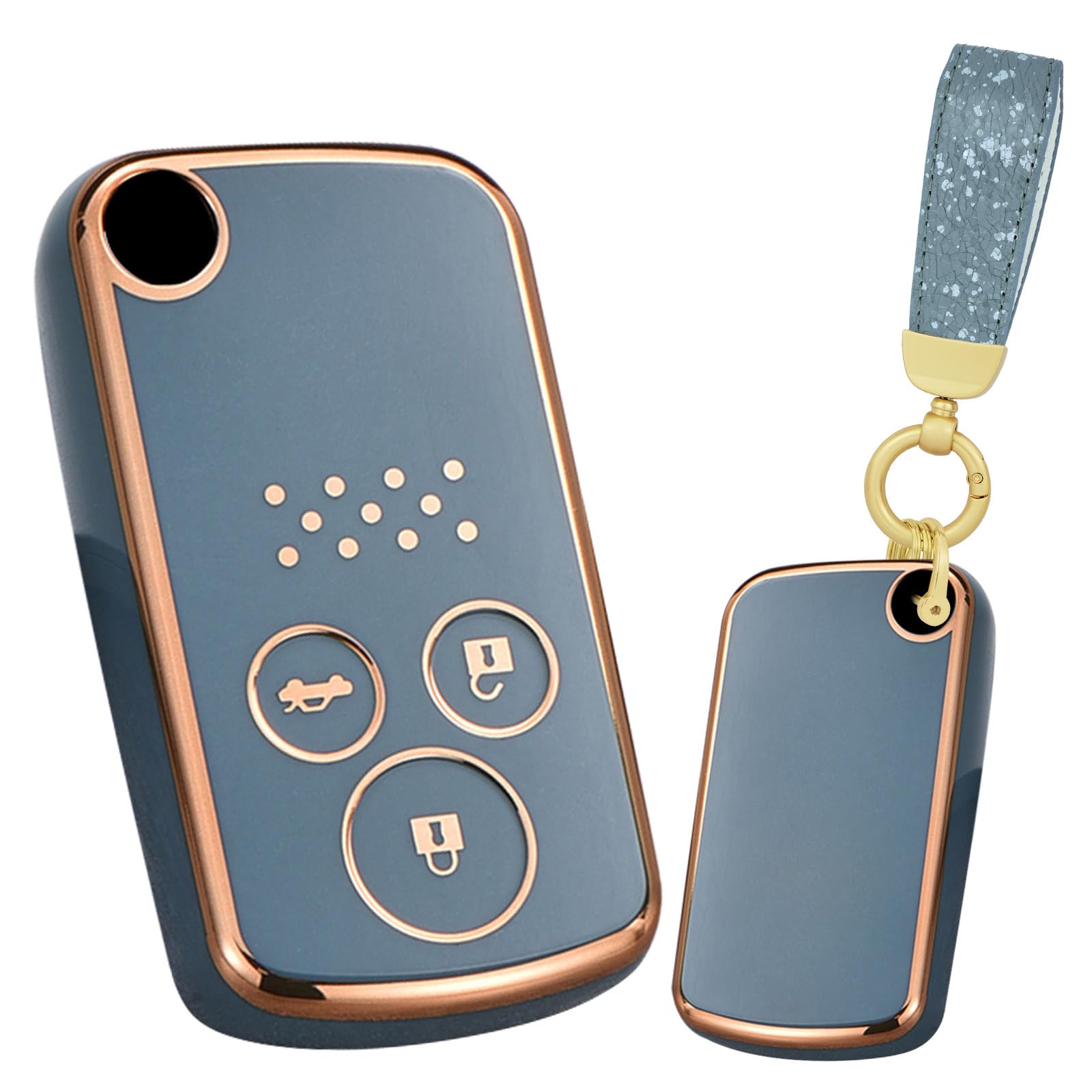 [TECART] Honda Key Case Honda Step Wagon RK Key Cover серый