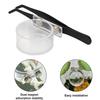 Reptiles Food Dish Water Bowl Feeding Tray With Magnetic Installatioin Simple Cleaning Feeder For Terrarium Box Feeding Accessory