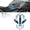 3D Sticker Kit for MT-07 Mt07 MT 07 2025 Motorcycle Accessories 3D Sticker Tank Pad Protective