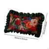 Decorative Floral Seat Cushion Pillow, Detachable for Living Room Use