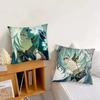 Anaxa Animated Game Honkai Star Rail Pillow Case Square Pillow Bedroom Sofa Leisure ComfortCar Living Room Home Decoration 40X40