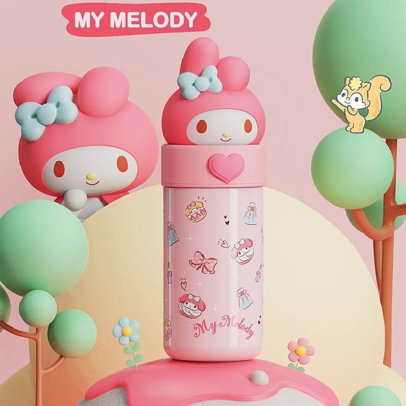Cute And High-value 316 Stainless Steel Cartoon Insulated Cup For Children And Girls розовый