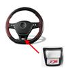 Car Steering Wheel Logo Emblem Sticker Decals for Volkswagen VW Jetta Touran POLO Golf MK4 MK5 MK7 Tiguan Passat TSI TDILP5