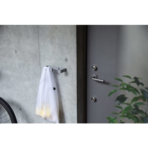 Morita Aluminum Industry Entrance Hook, ViK (Vik) Umbrella Stand, Maximum Load Capacity 10kg, Multi-Hook, Black