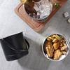 Yangyizhi Seau à Glace en Acier Inoxydable avec Passoire Amovible, Refroidisseur de Vin Bar Champagne pour Bière Vin Rouge, Portable Snacks Maison