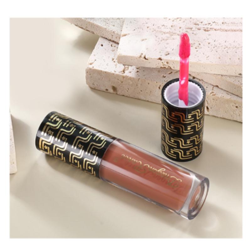 Mist matte purple blue green black European and American lipstick not stained with cup lip gloss lip glaze