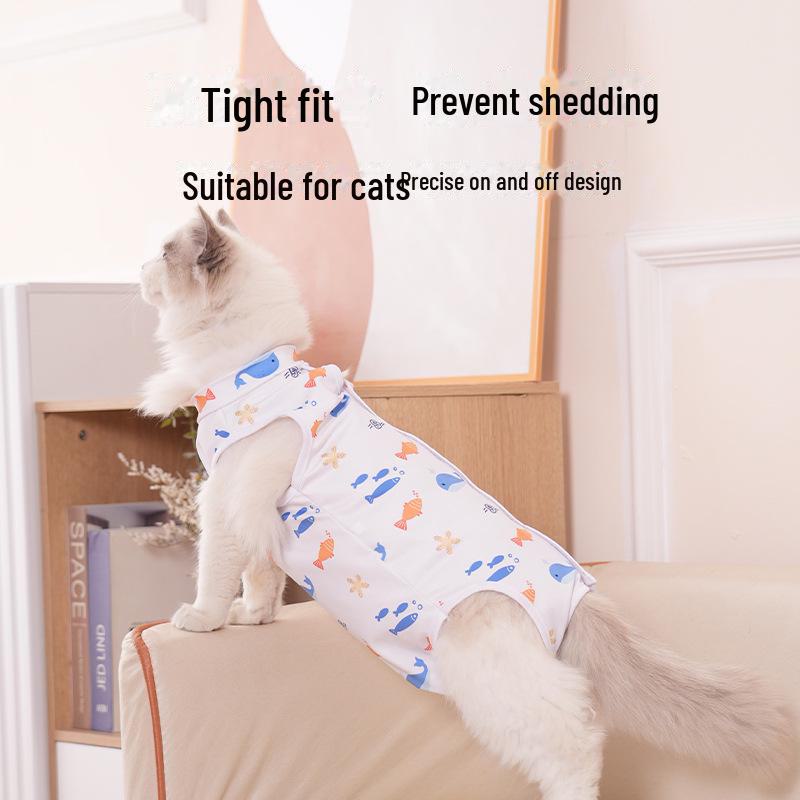 Pet Surgery Recovery Clothing: Cat & Dog Apparel for All Seasons