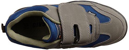 Co-cos Nobuoka Safety Work Shoes, JSAA Certified Professional Sneakers, Magic Type, Algrid A-34000, Gray, Size 22.0cm