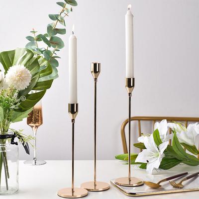 Home Decor Candle Holders Wedding Decoration Accessories Candlesticks For Candelabro Centerpiece Vintage  Living Room Dining