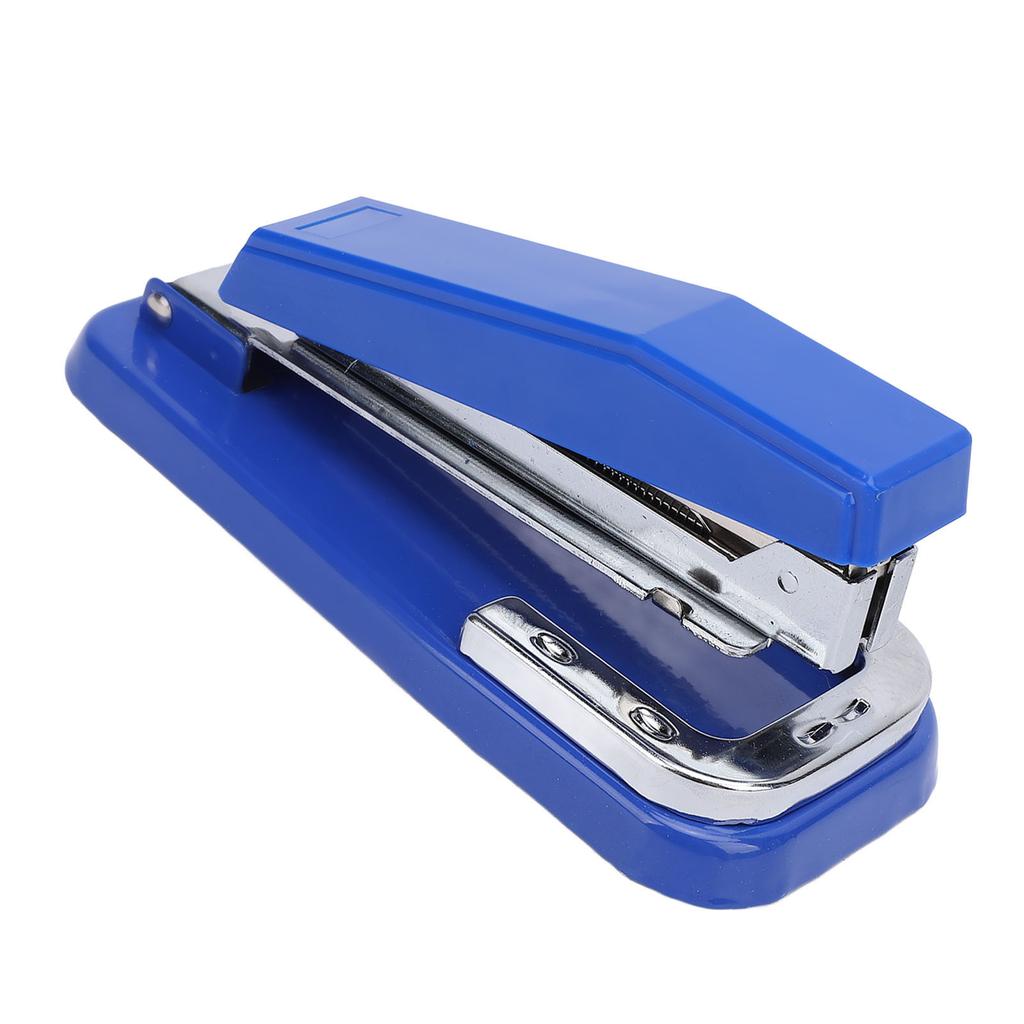 Rotating Stapler Compact Book Stapling Machine 25 Sheet Capacity for 24 6 26 6 Staple Paper Cardboard Leather Blue