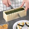 Make Sushi Machine Cutter Sushi Maker Kimbap Sushi Rolls Mold Round Square Heart-shaped Onigiri Molds Rice Balls