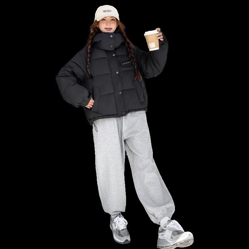 Padded jacket autumn and winter new padded jacket women's loose padded jacket loose coat top