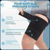 Breathable Thigh Support Adjustable Thigh Compression Sleeve For Muscle Stabilization During Running Workouts