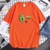 Funny Avocado Fashion T-Shirts Unisex Harajuku Breathable Casua
