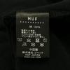 HUF Back print Long sleeve T-shirt L black Ron T cut and sew Men's Used