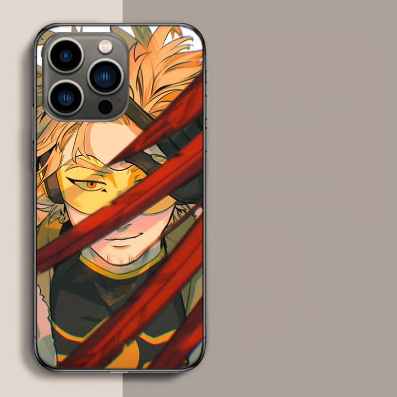 Аниме MHA Hawks BNHA Чехол для телефона для iPhone 17 Air 15 Pro 14 Plus 16 Pro Max 17E 16E 12 13 Mini 11 Чехол Милый Fundas iPhone 17E