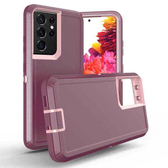

Силіконова накладка Rugged Armor протиударний чохол для Samsung Galaxy S22 Ultra S23 Note 20 S21 Plus S20 S20