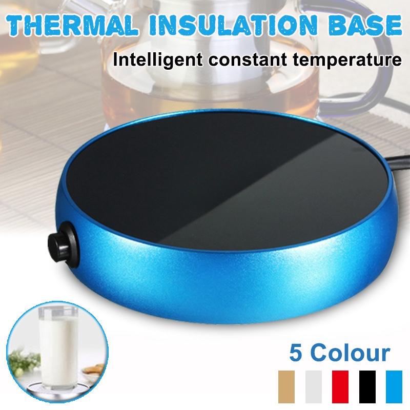 5 Colors Water Heater Desktop Coffee Milk Tea Warmer Heater Cup Mug Warming Trays 220V-250V Portable Electric Heating Coasters