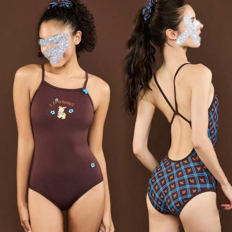 

The same one-piece triangular high-end double-sided wearable racing swimsuit, special hot spring resort for swimming pools M